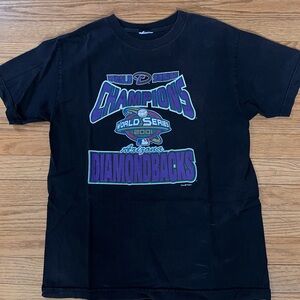 Vintage Arizona Diamondbacks T-shirt World Series 2001